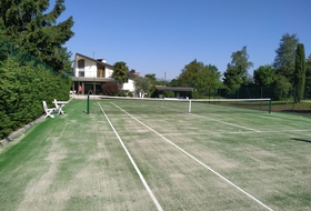 Court de tennis privé