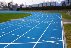 Thun piste d'athlétisme